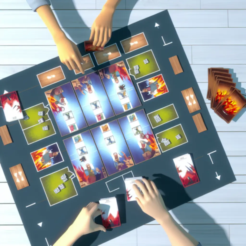 Dynamiczny moment rozgrywki na mapie Eight Minute Empire