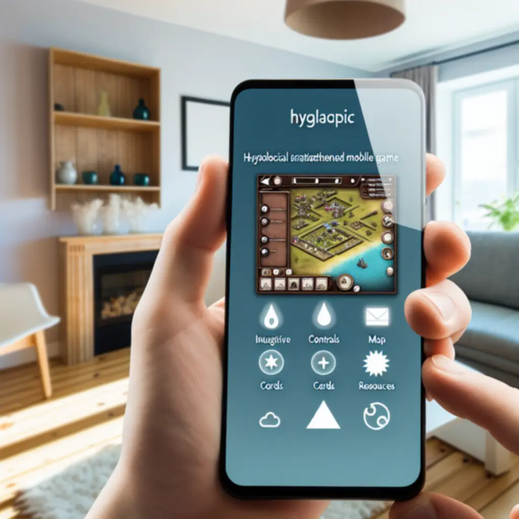 Interfejs mobilny ułatwiający zarządzanie armią i szybkie tury