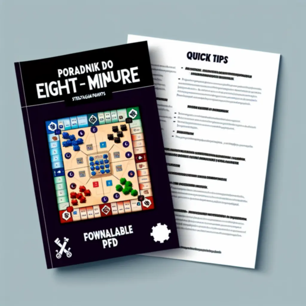 Przewodnik PDF z poradami i infografiką do Eight Minute Empire