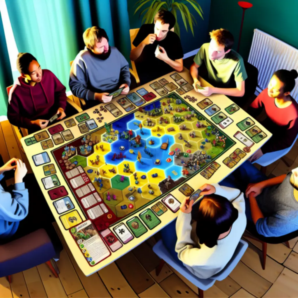 Szybkie decyzje podczas rozgrywki na planszy Eight Minute Empire